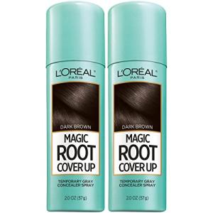L'Oreal Paris Dark Brown Gray Concealer Spray 2 Oz
