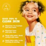 Kids Organic Foaming Face Wash for Tweens