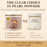 Organic Freshwater Pearl Powder for Skincare & Makeup