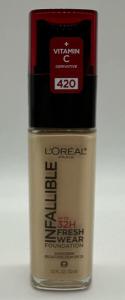 L'Oreal Infallible 32 Hour Fresh Wear Foundation 420