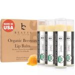 Beauty By Earth Organic Lip Balm 4-Pack