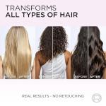 L'Oreal Paris Elvive Glycolic + Gloss High Shine Leave-In Hair Serum, Smooths Dull, Porous Hair Into High-Shine, Glossy Hair, 4.4 Fl Oz