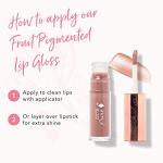 100% PURE Moisturizing Pink Caramel Lip Gloss