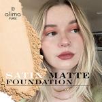 Alima Pure Satin Matte Foundation - Olive Shade
