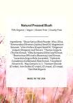 Organic Vegan Natural Pressed Blush (Dusty Rose)