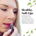 Organic Cherry Plum Lipstick - Cruelty Free