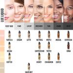 Organic Vegan Liquid foundation, Latte