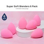 AOA Studio Latex-Free Makeup Sponge Set of 6
