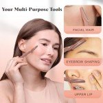 Kitsch Dermaplaning Tool - 12pc Face Razors Set