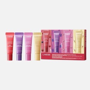 LANEIGE Mini Lip Glowy Balm Set - Hydrating & Glossy