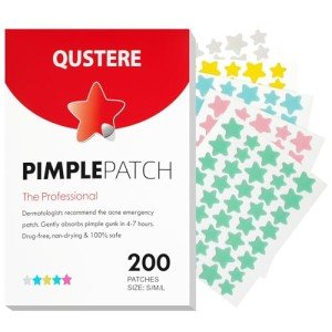 Cute Star Hydrocolloid Acne Patches - 200 Count