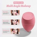7-Piece Multi-Colored Makeup Sponge Set with Case