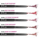 wet n wild Perfect Pout Matte Retractable Gel Lip Liner Pencil, Rich Creamy Long Lasting Color, Well-Defined and Flawless Application, Vegan & Cruelty-Free - Purple Lay Down the Mauves