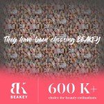 BEAKEY Makeup Sponge 5 Pcs Set, Latex-Free Boun Boun Beauty Sponge for Blending, Makeup Sponges for Foundation Liquid Cream and Powder. Blender for Enhanced Make Up Application