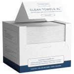 Organic Face Towels - 100% Biobased, 50 Ct