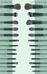 Koccido 22-Piece Organic Makeup Brush Set