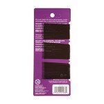 SlideProof Bobby Pins - Black, 60 Count