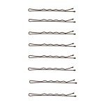 SlideProof Bobby Pins - Black, 60 Count