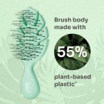 Go Green Mini Detangler Travel Hair Brush