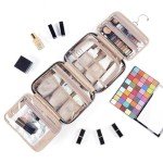 NISHEL Pink Travel Toiletry Bag for Women