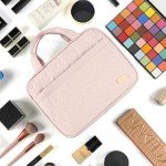 NISHEL Pink Travel Toiletry Bag for Women