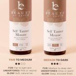 Organic Self Tanner Mousse for Natural Color