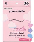 Grace & Stella Fun Hydrocolloid Pimple Patches - 36 Count