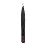 Precision Stainless Steel Slant Tweezer for Easy Hair Removal