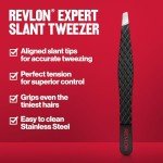 Precision Stainless Steel Slant Tweezer for Easy Hair Removal