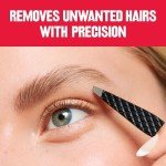 Precision Stainless Steel Slant Tweezer for Easy Hair Removal
