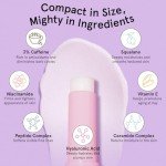 grace & stella Under Eye Brightener Balm Stick - Caffeine Eye Cream for Dark Circles, Puffiness, Wrinkles - Moisturizer Stick with Niacinamide, Hyaluronic Acid, Peptides - Vegan Skincare (0.13oz/3.5g)