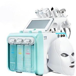 Hydrogen Oxygen 7 in1 Facial Care Machine with Mask Multifunctional Face Skin Care Device