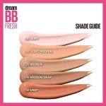 Maybelline Dream Fresh Skin Hydrating BB cream, 8-in-1 Skin Perfecting Beauty Balm with Broad Spectrum SPF 30, Sheer Tint Coverage, Oil-Free, Medium, 1 Fl Oz