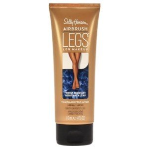 Sally Hansen Airbrush Legs®, Leg Makeup, Medium, Easy Application, Flawless Looking Legs, Water Resistant, Transfer Proof Lotion