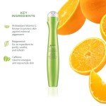 Garnier Clearly Brighter Anti-Puff Eye Roller, Dark Circles Under Eye Treatment with Caffeine and Vitamin C, 0.5 Fl Oz (15mL), 1 Count (Packaging May Vary)