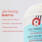 First Aid Beauty - Facial Radiance Pads with Glycolic & Lactic Acids, Daily Exfoliating pads with AHA that Help Tone & Brighten Skin, One-Step Makeup Prep, Compostable for Daily Use, 60 ct