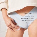 Organic Ingrown Hair Treatment Pads with BHA & AHA