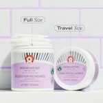 Organic Ingrown Hair Treatment Pads with BHA & AHA