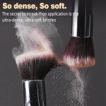 BEAKEY Organic Makeup Brushes Set with Sponges