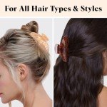 Kitsch Large Marble Claw Clip for Thick Hair