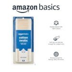 Organic Cotton Swabs for Personal & Baby Care, 500 Count