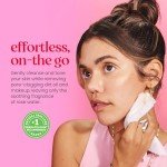 Burt's Bees Rose Water Face Wipes - 30 Count