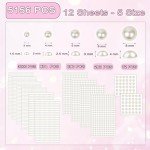 Self-Adhesive Pearl Stickers for Makeup & Crafts