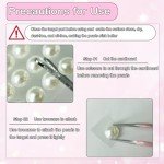 Self-Adhesive Pearl Stickers for Makeup & Crafts