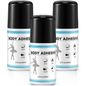 ElectricWise 3-Pack Body Adhesive for Dancers