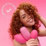 Mini Detangler Hair Brush - Ice Cream Design