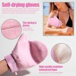 5-Piece Self Tanning Mitt and Lotion Set
