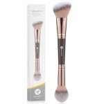 Double-Ended Foundation Makeup Brush for Blending