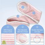 AVO Spa Organic Cotton Facial Makeup Headband - Pink