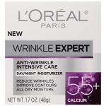 L'Oreal Paris Wrinkle Expert 55+ Anti-Aging Face Moisturizer with Calcium, Non-Greasy, Suitable for Sensitive Skin 1.7 fl. oz